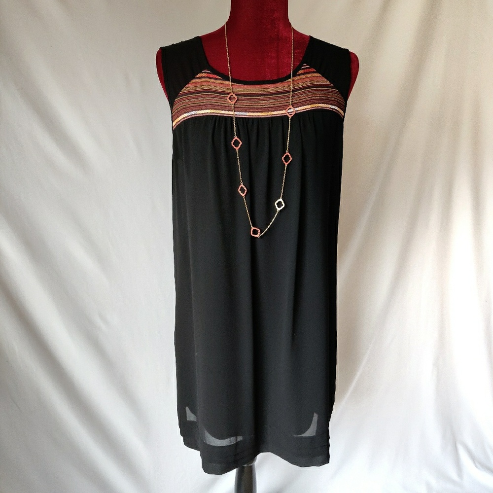 EUC A. Byer Yoke Dress medium
